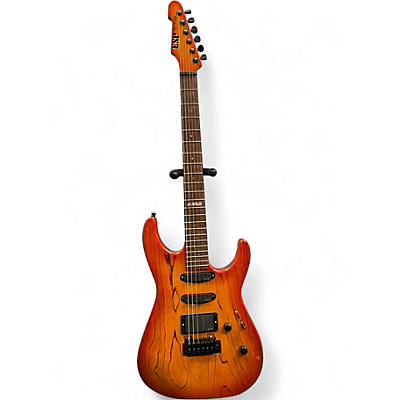 Used 1995 ESP the Mirage Cherry Sunburst Solid Body Electric Guitar