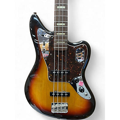 Used 1995 Fender Jaguar Bass 3 Color Sunburst Electric Bass Guitar