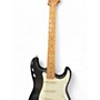 Used 1995 Fender Squier Series Stratocaster Black Solid Body Electric Guitar Black