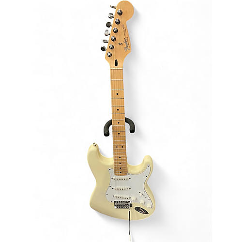 Used 1995 Fender Standard Stratocaster Olympic White Solid Body Electric Guitar Olympic White