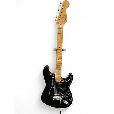 Used 1995 Fender Stratocaster Black Solid Body Electric Guitar