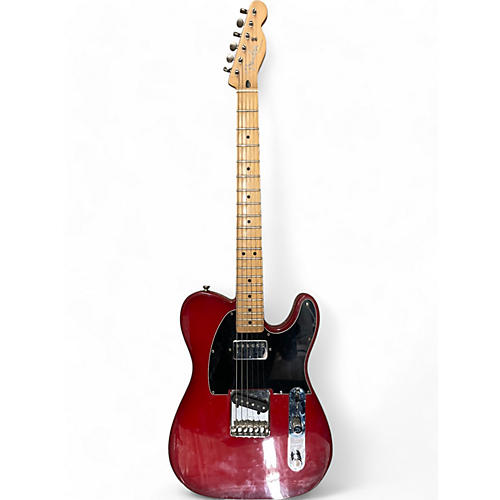 Fender Used 1995 Fender special deluxe hs telecaster Trans Red Solid Body Electric Guitar Trans Red