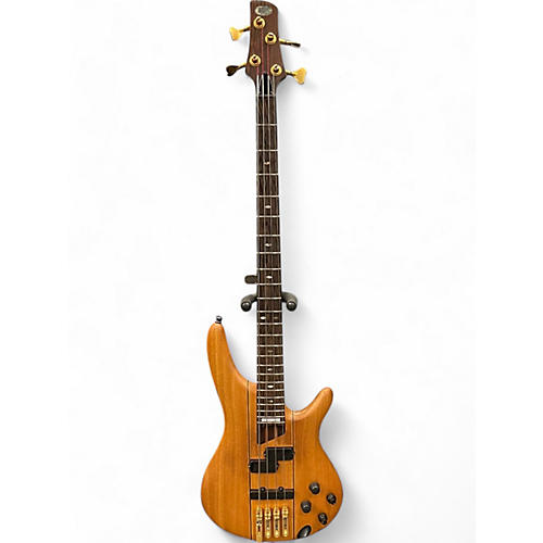 Used 1995 Ibanez SR5000 Antique Natural Electric Bass Guitar Antique Natural