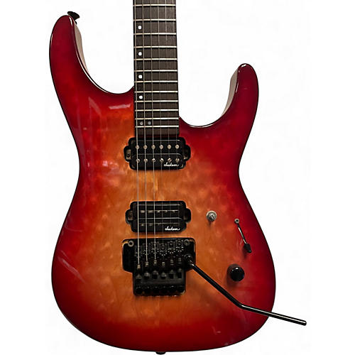 Used 1995 Jackson Reverse Dinky HH Sunburst Solid Body Electric Guitar Sunburst