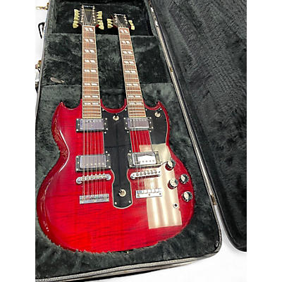 Used 1996 Epiphone G-1275 1996 Cherry Solid Body Electric Guitar