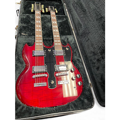 Used 1996 Epiphone G-1275 1996 Cherry Solid Body Electric Guitar Cherry