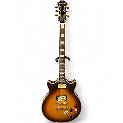 Used 1996 Epiphone Genesis Deluxe Pro 2 Color Sunburst Solid Body Electric Guitar