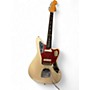 Used 1996 Fender 1962 Reissue Jaguar Vintage White Solid Body Electric Guitar Vintage White