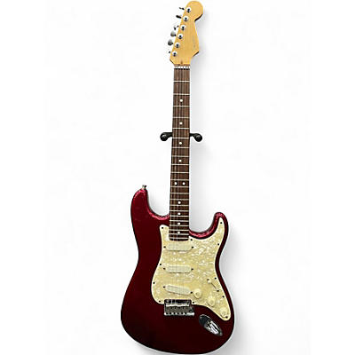 Used 1996 Fender 50th Anniversary American Stratocaster Plus Candy Apple Red Solid Body Electric Guitar