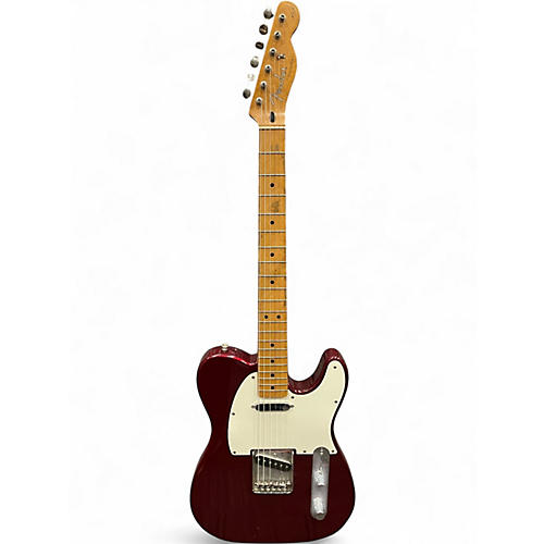 Used 1996 Fender JAMES BURTON STANDARD TELECASTER Candy Apple Red Solid Body Electric Guitar Candy Apple Red