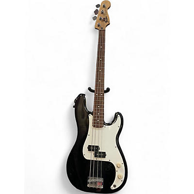 Used 1996 Fender PRECISION BASS Black Electric Bass Guitar
