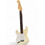 Used 1996 Fender STANDARD STRAT WHITE Solid Body Electric Guitar WHITE