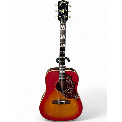 Used 1996 Gibson Original 1966 Hummingbird Cherry Sunburst Acoustic Guitar