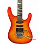 Used 1996 Jackson 5-1 Dk2 Quilt Top Auborn Solid Body Electric Guitar Quilt Top Auborn