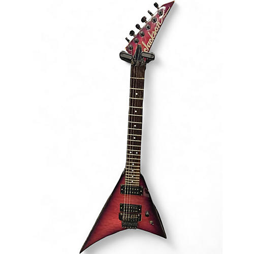 Used 1996 Jackson Randy Rhoads Professional  Trans Purple Solid Body Electric Guitar Trans Purple