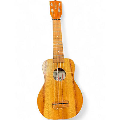 Used 1996 Kamaka HF1 Koa Soprano Ukulele Natural Ukulele