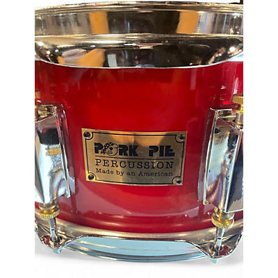Used 1996 Pork Pie USA 14in Maple Snare 1996 0831 Red Drum