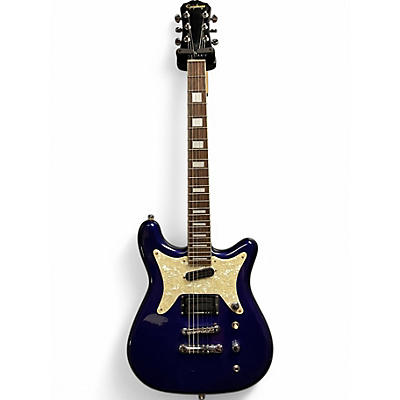 Used 1997 Epiphone CORONET Blue Solid Body Electric Guitar