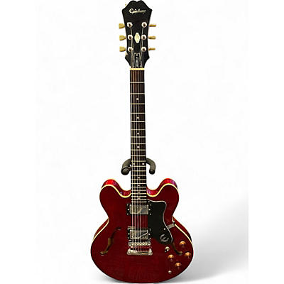 Used 1997 Epiphone ES335 Cherry Hollow Body Electric Guitar