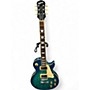 Used 1997 Epiphone les paul Blue Burst Solid Body Electric Guitar Blue Burst