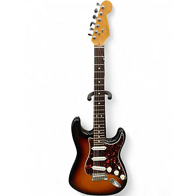 Used 1997 Fender American Standard Stratocaster 2 Color Sunburst Solid Body Electric Guitar