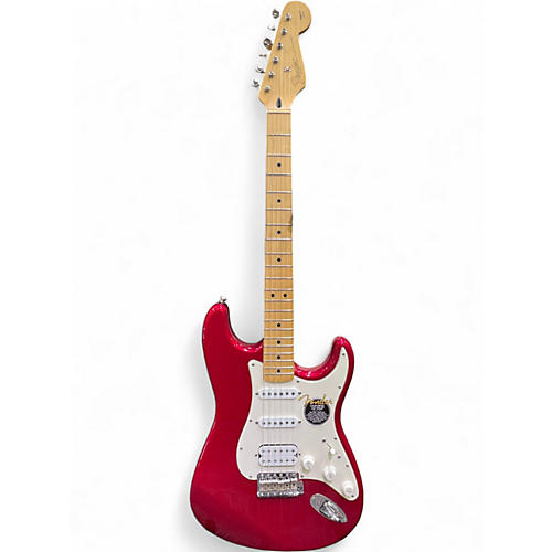 Used 1997 Fender American Standard Stratocaster Candy Apple Red Solid Body Electric Guitar Candy Apple Red