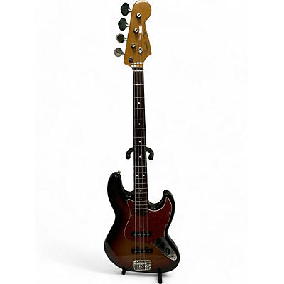 Used 1997 Fender JB 62 3 Color Sunburst Electric Bass Guitar