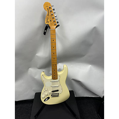 Fender Used 1997 Fender Jimi Hendrix Tribute Stratocaster Olympic White Solid Body Electric Guitar