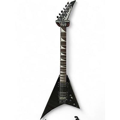 Used 1997 Jackson Rhoads V Black Solid Body Electric Guitar