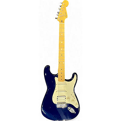 Used 1997 Squier Stratocaster HSS Blue Solid Body Electric Guitar
