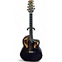 Used 1998 Adamas Adamas II 1587 Black Acoustic Electric Guitar Black