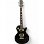 Used 1998 Epiphone Les Paul Standard Black Solid Body Electric Guitar Black