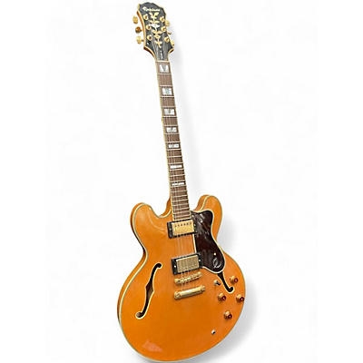 Used 1998 Epiphone Sheraton II Natural Hollow Body Electric Guitar