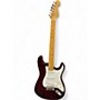 Used 1998 Fender American Standard Stratocaster Maroon Solid Body Electric Guitar Maroon
