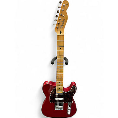 Used 1998 Fender Deluxe Nashville Telecaster Candy Apple Red Solid Body Electric Guitar