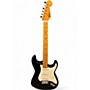 Used 1998 Fender Standard Stratocaster Black Solid Body Electric Guitar Black