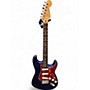 Used 1998 Fender Standard Stratocaster Blue Solid Body Electric Guitar Blue