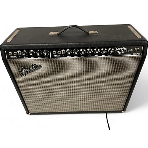 Fender Used 1998 Fender Vintage Reissue 1965 Twin Reverb Tube Guitar Combo Amp