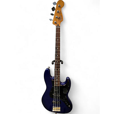 Used 1998 Fender jazz bass Midnight Blue Electric Bass Guitar