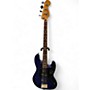 Used 1998 Fender jazz bass Midnight Blue Electric Bass Guitar Midnight Blue