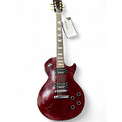 Used 1998 Gibson Les Paul Studio Wine Red Solid Body Electric Guitar
