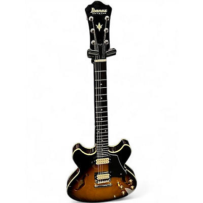 Used 1998 Ibanez Artstar AS50 2 Color Sunburst Hollow Body Electric Guitar