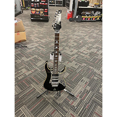 Used 1998 Ibanez UV777P Black Chrome Solid Body Electric Guitar