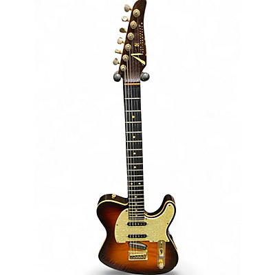 Used 1998 Tom Anderson Hollow T Classic Contoured Sunburst Hollow Body Electric Guitar