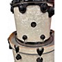Used 1999 DW 3 Piece Black Badge 3 Piece Drum Kit Ultra White Marine Pearl Drum Kit Ultra White Marine Pearl