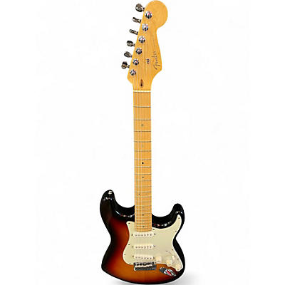 Used 1999 Fender American Deluxe Stratocaster Sunburst Solid Body Electric Guitar