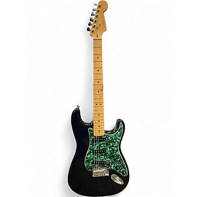Used 1999 Fender American Standard Stratocaster Black Solid Body Electric Guitar