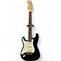 Used 1999 Fender American Standard Stratocaster Left Handed Black and White Electric Guitar Black and White