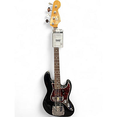 Used 1999 Fender American Vintage 1962 Jazz Bass Black Electric Bass Guitar
