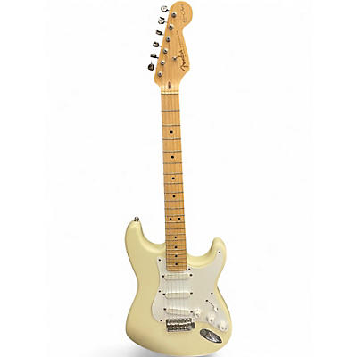 Used 1999 Fender Eric Clapton Stratocaster Blonde Solid Body Electric Guitar